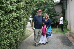 John Helgesen, Janie Fee and child